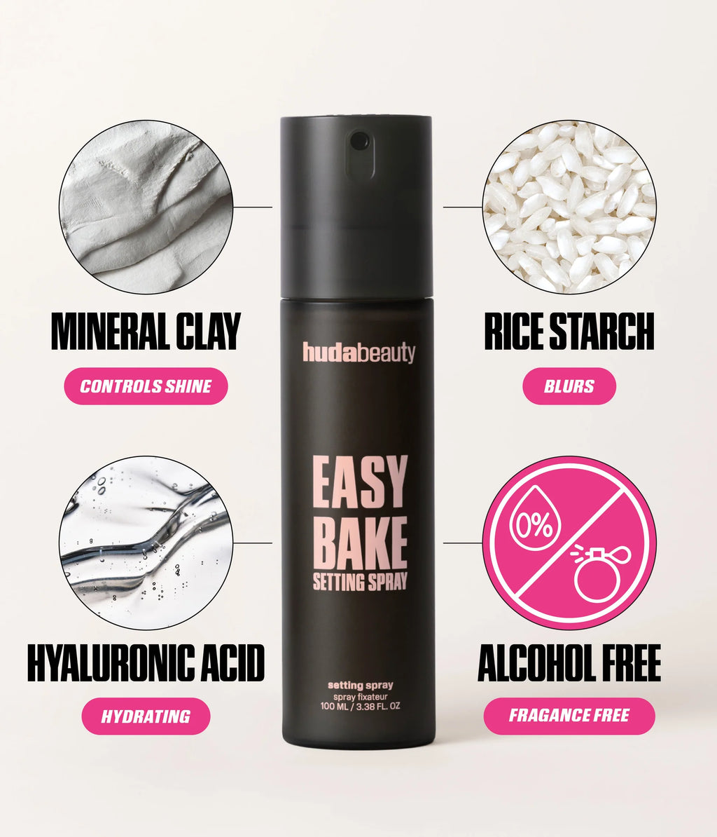 Easy Bake Setting Spray With 16-Hour Wear